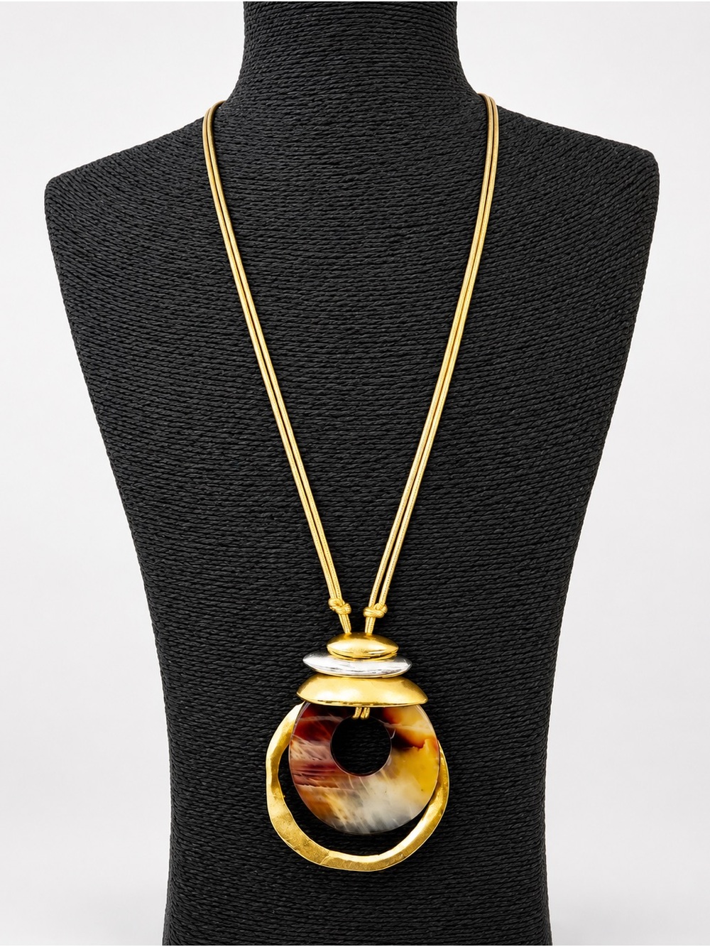 Boho Western Tortoise Pendant Necklace
